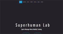 Desktop Screenshot of mysuperhumanlab.com