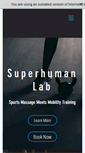 Mobile Screenshot of mysuperhumanlab.com